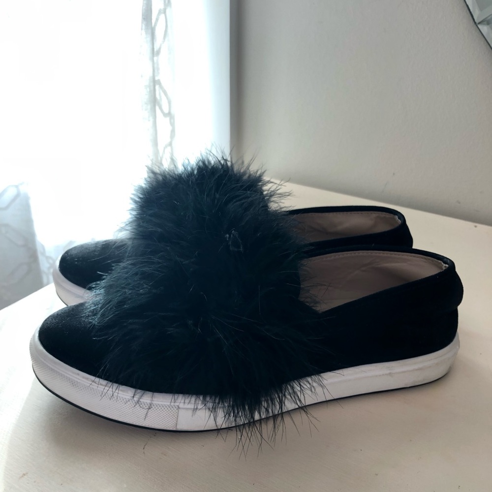 Steve Madden | Emily Faux Fur Slip on Sneaker